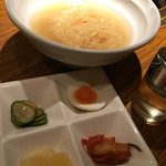 焼肉家和 - 盛岡冷麺（辛いのを分けて頼んだら、全て別盛りできました。）980円。