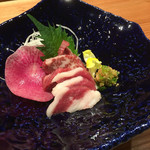 長野 梅と鶯 - 馬刺し