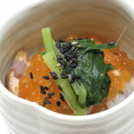 鮨 心白 - 【再訪5】酒米の愛山と雑穀をはまぐりの出汁で炊いたおじや