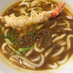 得得 - だし割カレーうどん 海老天のせ