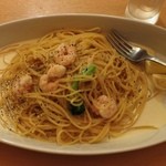 川崎海老バル - 赤海老とブロッコリーのレモンクリーム