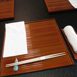 萬治郎 - 箸置きは瓢箪型