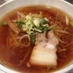 宝来 - 「醤油ラーメン」（４００円込み）（２０１６ねん１月）