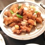 味の中華 羽衣 - 若鶏と野菜の唐辛子炒め