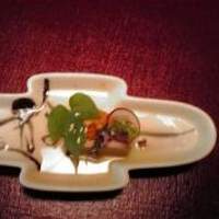萬治郎 - 先付のゴマ豆腐