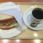 ドトールコーヒーショップ - 朝カフェ・セット 390円