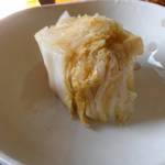 しのうち - サービスの白菜漬。