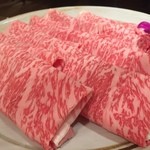 上撰のお肉～