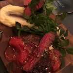 goo ITALIANO - 絶対頼むべき2種の盛り合わせ 3500円
      涙が出る美味しさ！下味をつけて熟成させたのでは、、、トマトとレモンのソースの相性も最高。