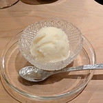 日本料理 百屋 - シャーベット