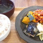 AOBAYA - お惣菜５種　ランチセット（1080円）