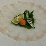 とらふぐ城 - 【H27.12.31】熟成てっさ。