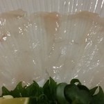 とらふぐ城 - 【H27.12.31】熟成てっさ。