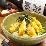 Chicken Ten-don (tempura rice bowl)