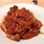 Espetalia - H.28.1.7.昼 魚介のラグースパゲッティ(パスタランチ 900円税込)