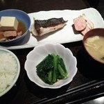 日本料理　日高 - （2016/1  訪問）ランチ定食。1200円。