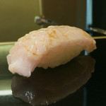 鮨 ます田 - 2016/1_えんがわ