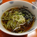 とんかつと和食 わかさ - 茶そば