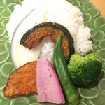 けんすけ - トッピング 野菜5点(¥350)