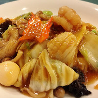 中国料理 盤古殿 新横浜プリンスホテル店 - 五目あんかけ焼きそば\1080（外税）
