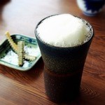 浜名湖うなぎ処 勝美 - ノンアルコールビールに鰻の骨