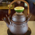 わらび野 - 松茸の土瓶蒸し（2014/9）