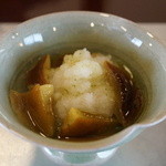 わらび野 - いぐち茸の大根おろし和え（2014/9）