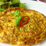 Kai Jao Moo Sap (Thai style omelet with ground meat)