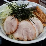 めんこう - つけ麺醤油中盛350g710円・チャーシュー1枚無料クーポン使用／28年1月