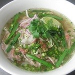 Pho Bo (Vietnamese beef rice noodle)