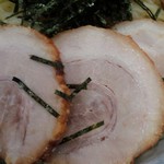 めんこう - つけ麺醤油中盛350g710円・チャーシュー1枚無料クーポン使用／28年1月