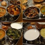 南インドの伝統料理（ベジタリアン）