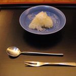 室町 和久傳 - 文旦、ワインジュレ掛け(2015.12)