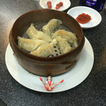 ラーメン 前田家 - 蒸し餃子
      ¥310