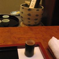 室町 和久傳 - 竹入の食前酒(2015.12)