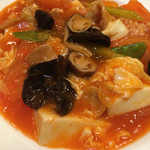 阿里城 - 豆腐とキクラゲ