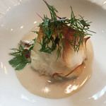 レストランパトリー - 淡路島産 平目のパートフィロー包み