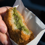 肉のはりよし - 抹茶コロッケ