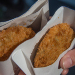 肉のはりよし - 注文してから揚げてくれます