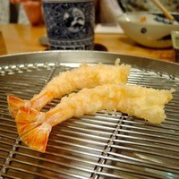 てんぷら 山の上 Roppongi 東京ミッドタウン店 - 海老