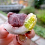 緑菴 - 上品なこしあんと銀杏の塩加減が絶妙