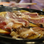 わらび野 - 猪のすき焼き（2014/11）