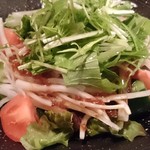 Koraku Tetsuya - 大根と水菜のハリハリサラダ　
