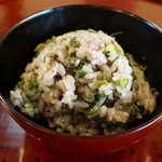 わらび野 - こしあぶらのご飯（2015/5）