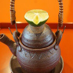 わらび野 - 松茸の土瓶蒸し（2015/10）