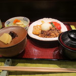 日本料理 大坂ばさら - とまとすき焼きランチ￥1650