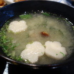 鯛めしや はなび - ☆お味噌汁は麩入り☆