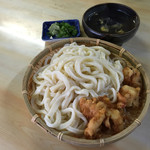 手打ち泰平うどん - 手打ち泰平うどん(岡山県岡山市北区東古松)ざるうどん600円