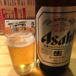 炭火焼肉ホルモン 徳臓 - 2016.1. 今年も大瓶