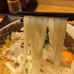 UDONつるこし - 麺アップ